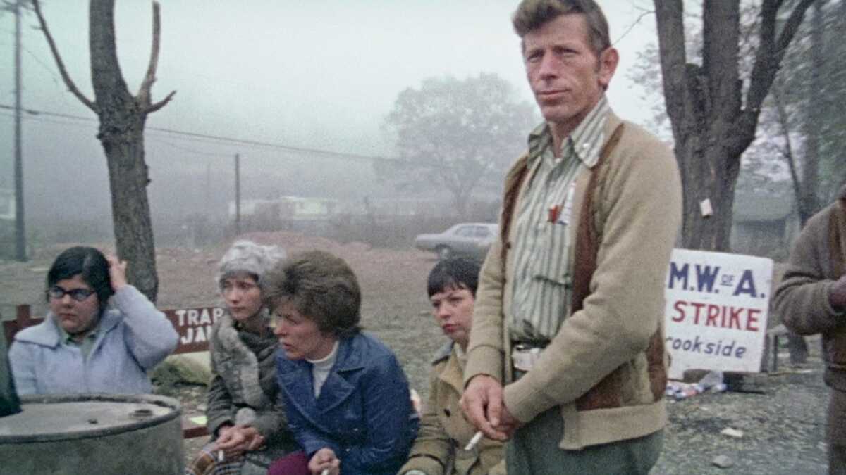 An image from Barbara Kopple's "Harlan County, U.S.A.'