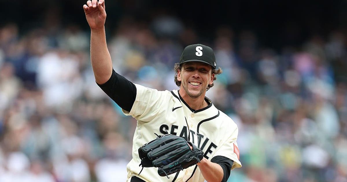 Gilbert, Raley lead Mariners to 6-1 win over Astros