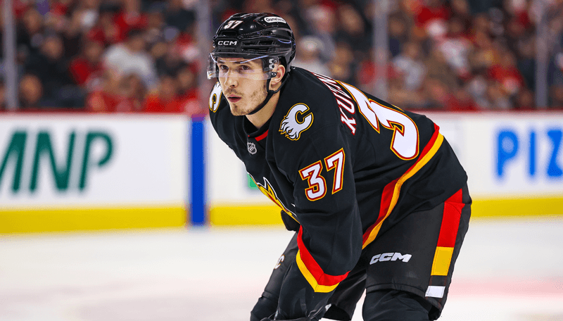 Yan Kuznetsov Calgary Flames NHL
