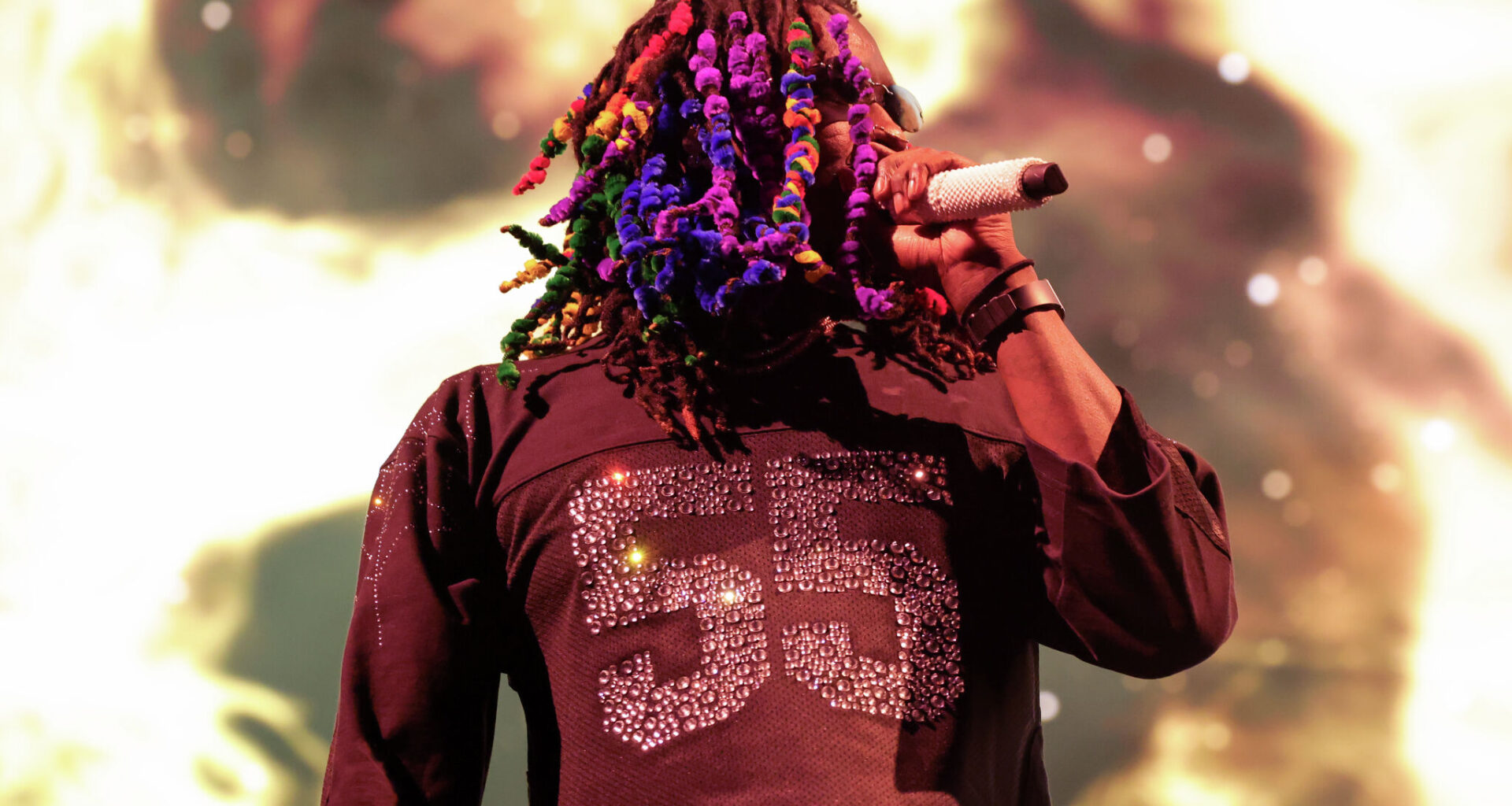 Coachella's top-billed rapper makes triumphant return after legal woes