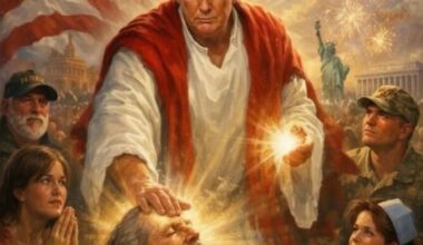 Trump shares AI image depicting himself as Jesus Christ; Pope hits back