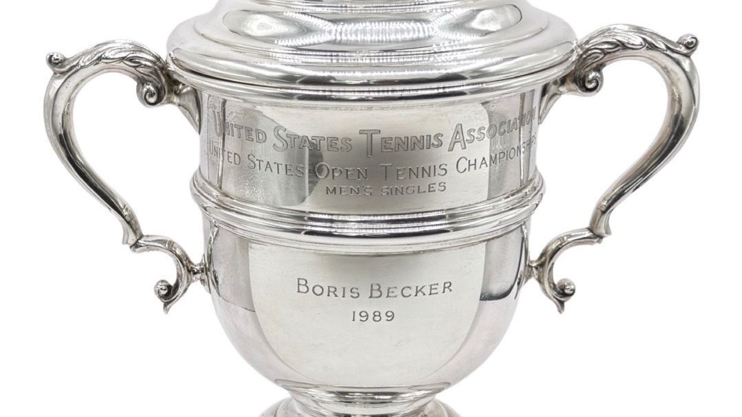 Boris Becker's 1989 US Open singles trophy sells for $357K