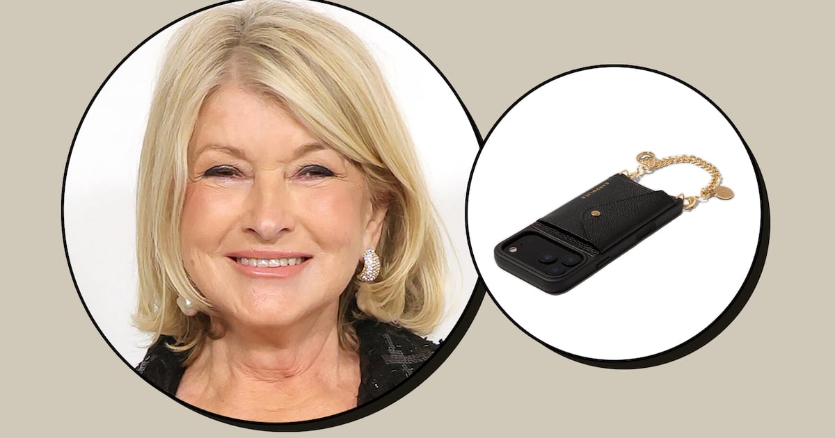 Martha Stewart Favors This Chic Phone Case Wristlet Over Bulky Handbags