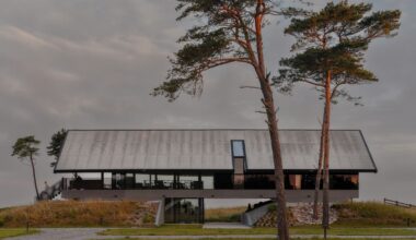 They Turned Soviet-Era Military Bunkers Into a Glass-Walled Multigenerational Home