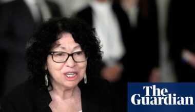 Sonia Sotomayor apologizes to Brett Kavanaugh in US supreme court justice spat | US supreme court