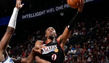 Maxey scores 31 to lead Sixers past Magic for East's No. 7 seed