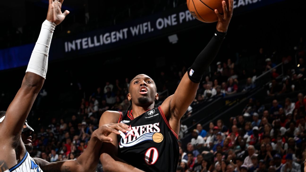 Maxey scores 31 to lead Sixers past Magic for East's No. 7 seed