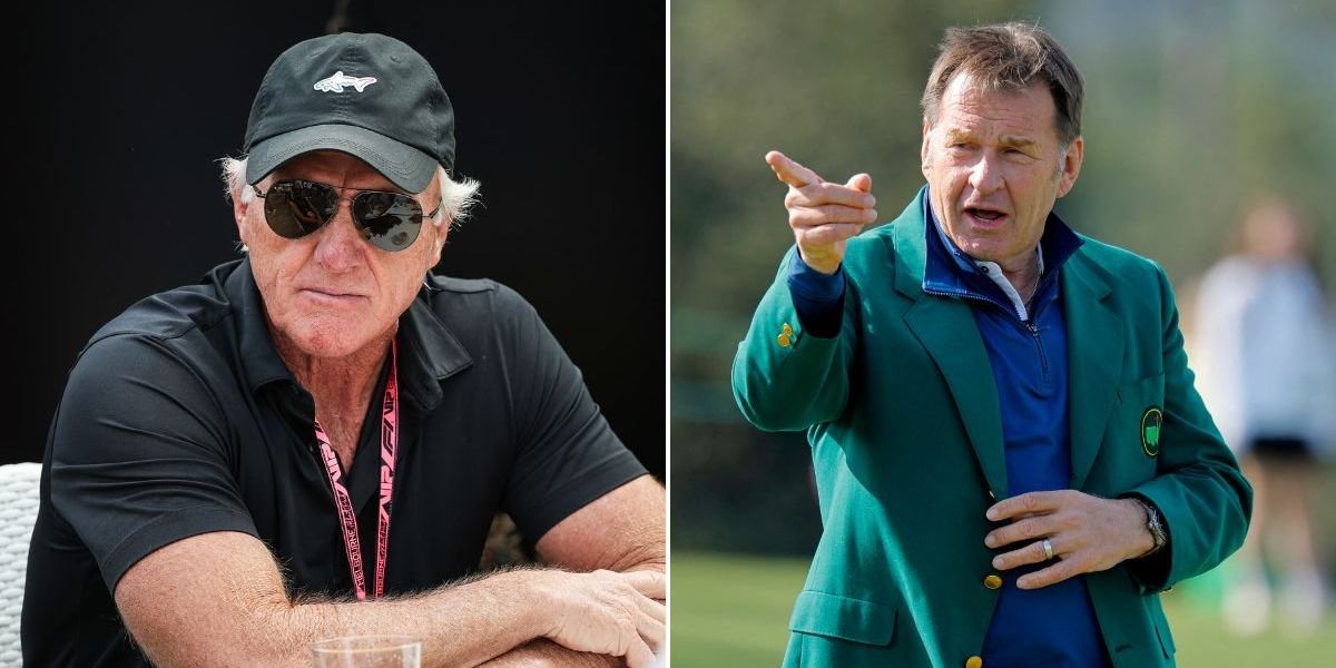 Sir Nick Faldo ramps up Greg Norman feud by releasing private WhatsApp texts