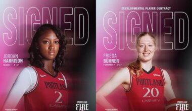 Portland Fire sign guard Harrison, add forward Bühner to player development pool