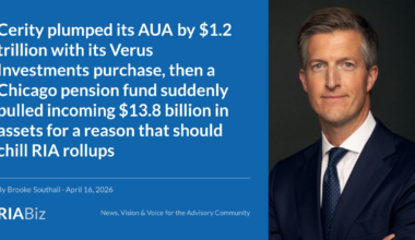 Cerity plumped its AUA by $1.2 trillion with its Verus Investments purchase, then a Chicago pension fund suddenly pulled incoming $13.8 billion in assets for a reason that should chill RIA rollups - RIABiz