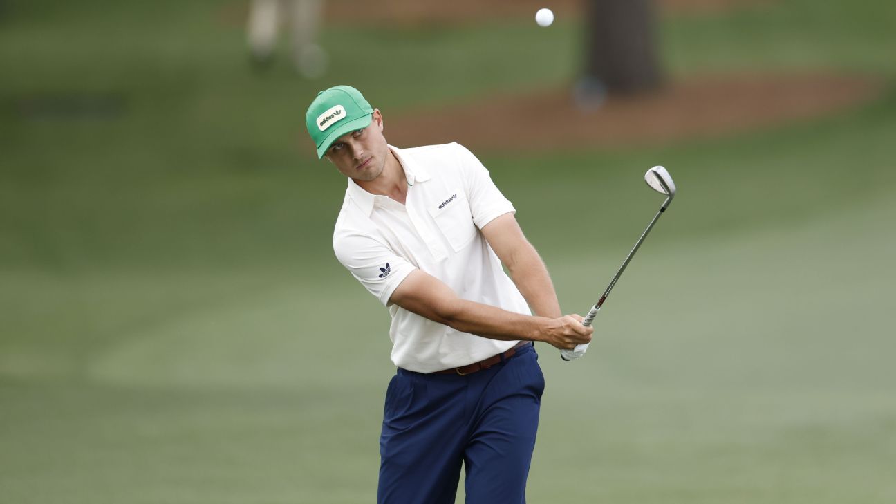 Ludvig Aberg shoots 63 for 1-shot lead at RBC Heritage