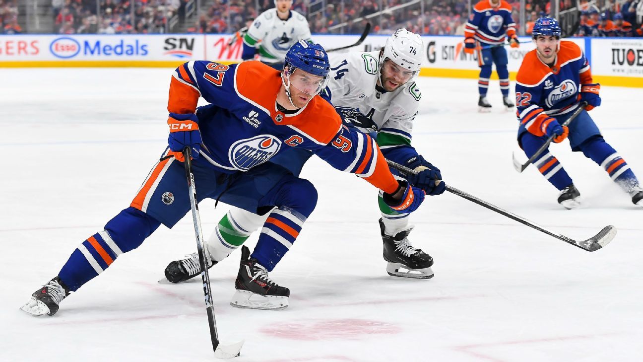 Oilers' McDavid wraps up NHL scoring title with 4-assist finale