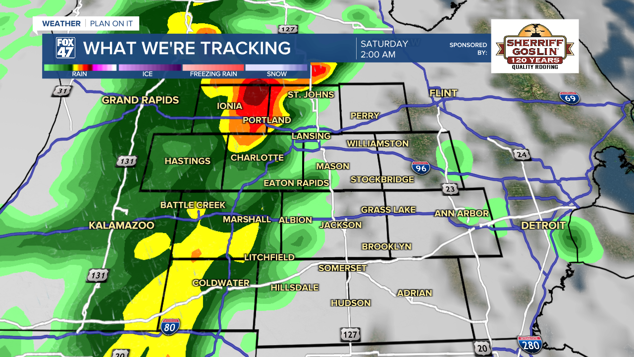 Thunderstorms return overnight tonight as early as 1 AM with isolated severe impacts possible