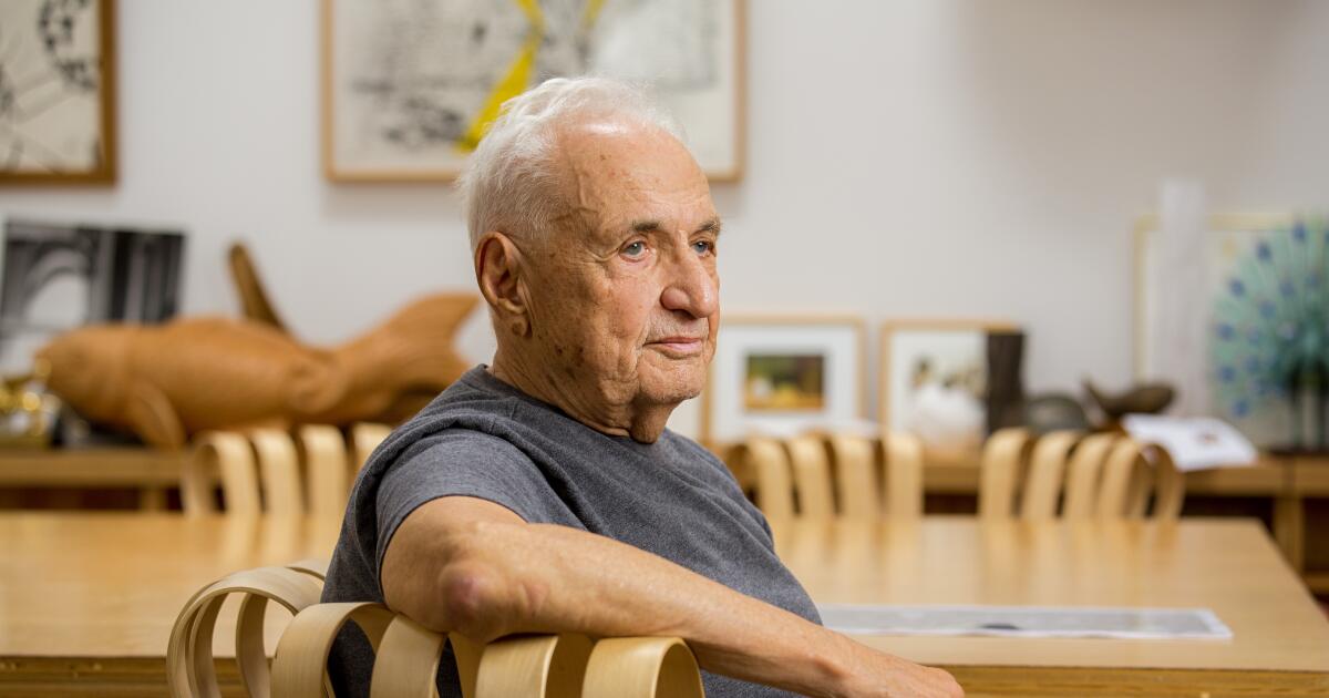 Gagosian's 'Frank Gehry' exhibit showcases his rarely seen art