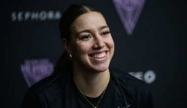 Rookie Marta Suarez embraces Valkyries at rookie introduction