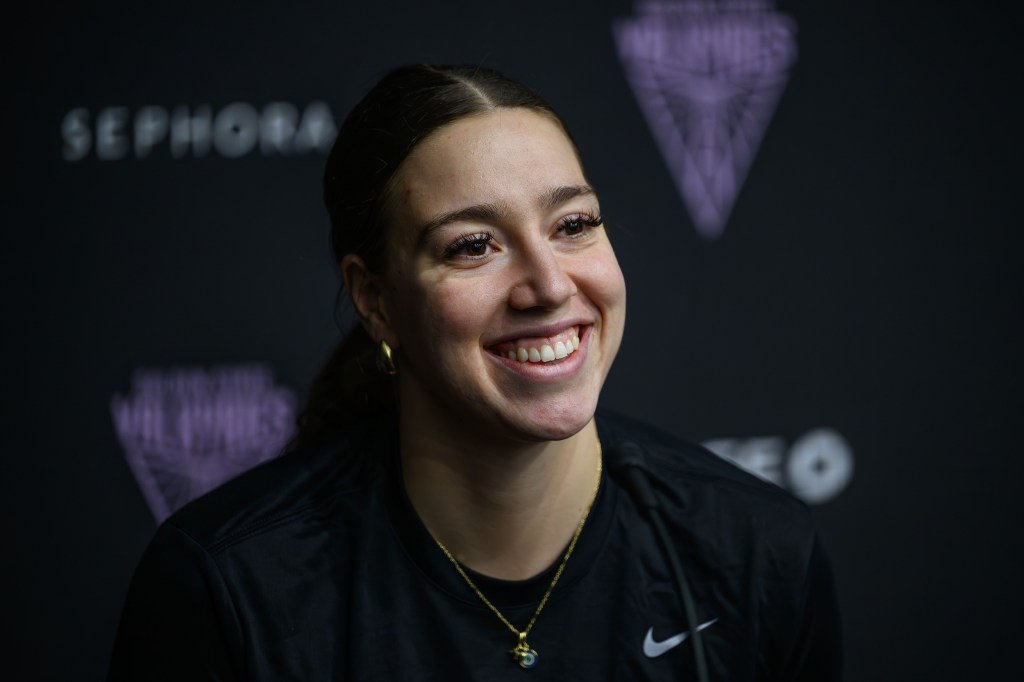 Rookie Marta Suarez embraces Valkyries at rookie introduction