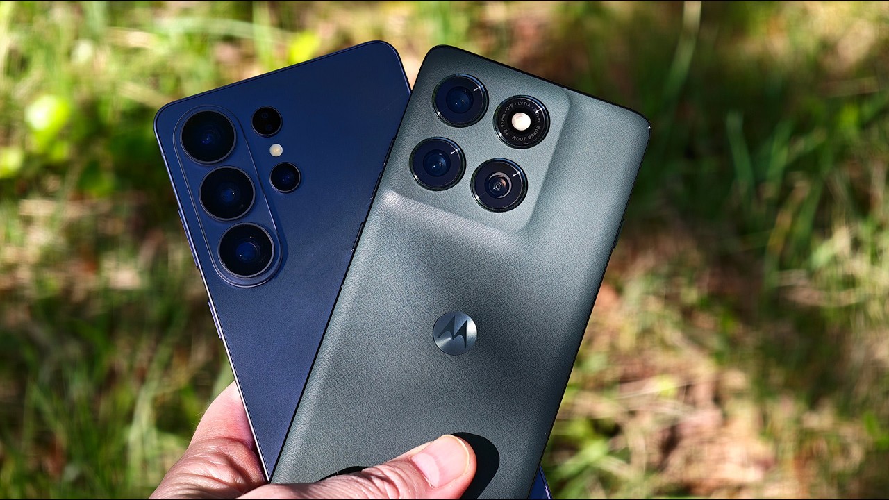 Samsung vs Motorola: Horizon lock compared - YouTube