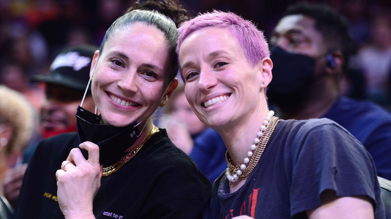Sue Bird, Megan Rapinoe announce separation on social media