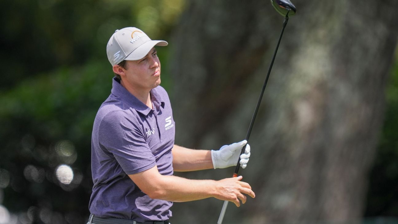 Fitzpatrick up 3 shots at RBC Heritage as Scheffler surges