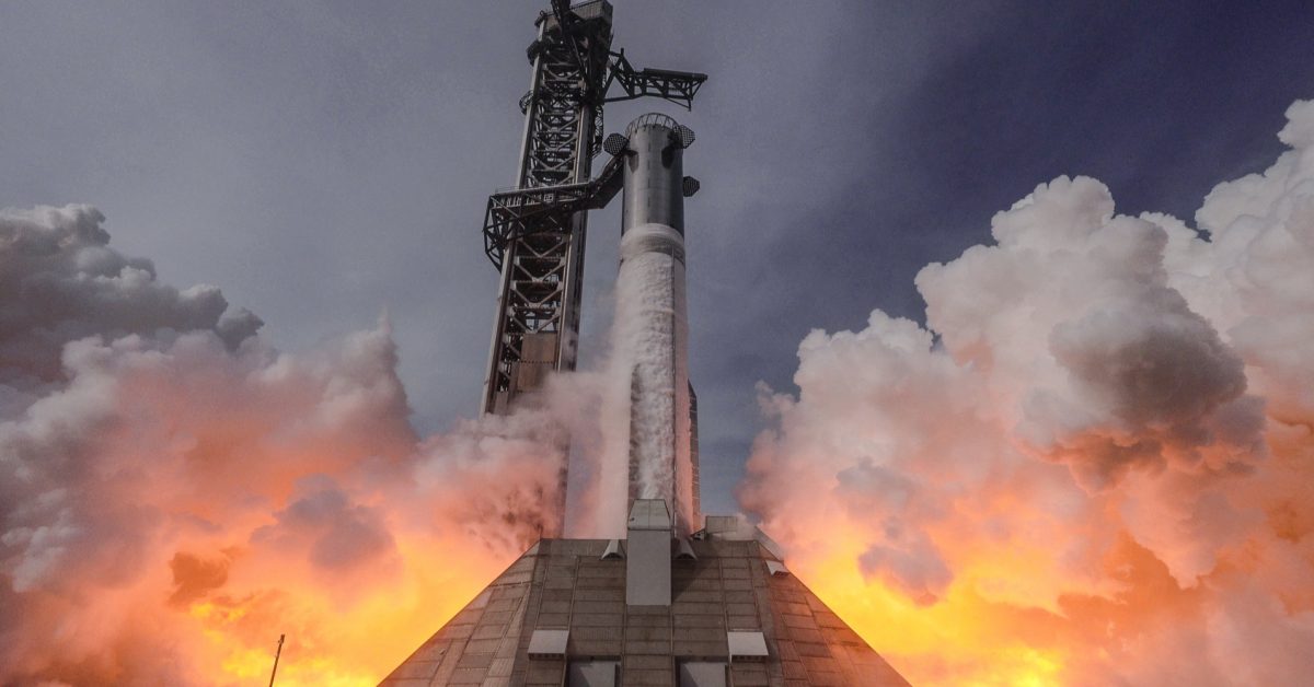 Starship Flight 12 inches closer to launch with booster and ship static fires