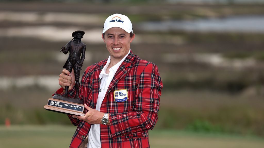 Fitzpatrick beats Scheffler in playoff at RBC Heritage