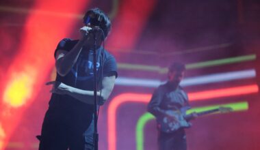 The Strokes end Coachella set with fiery video condemning US and Israeli bombings in Iran and Gaza