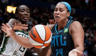 Brionna Jones' status for the start of the Dream's season is uncertain following knee surgery