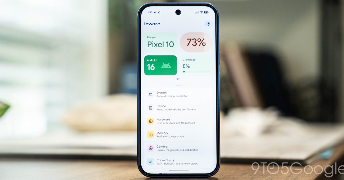 Inware update adds more Android info, expressive makeover