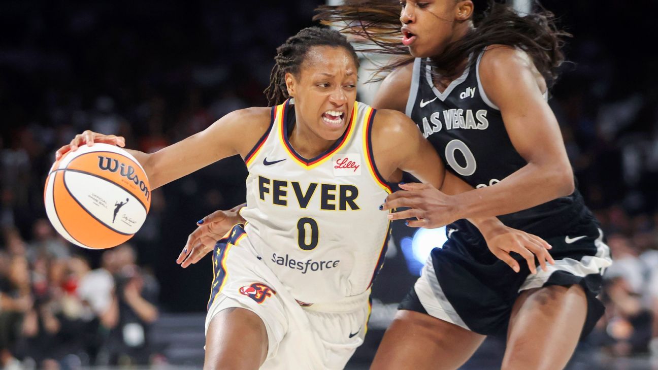 Mitchell healthy for Fever's season, no regrets pushing limit in playoffs