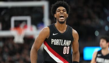 Scoot Henderson scores season-high 31 as Blazers tie series