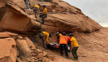 Parent plunges more than 70 feet during family’s spring break hike in Utah