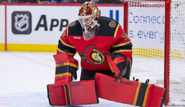 Linus Ullmark Ottawa Senators NHL