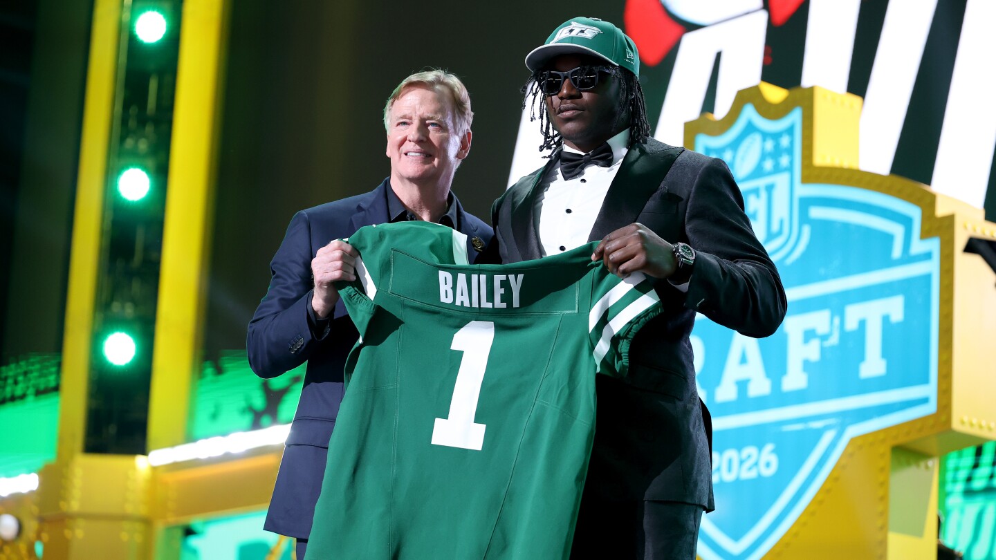 Eight teams traded out of the first round, Jets had three firsts, and six teams had two