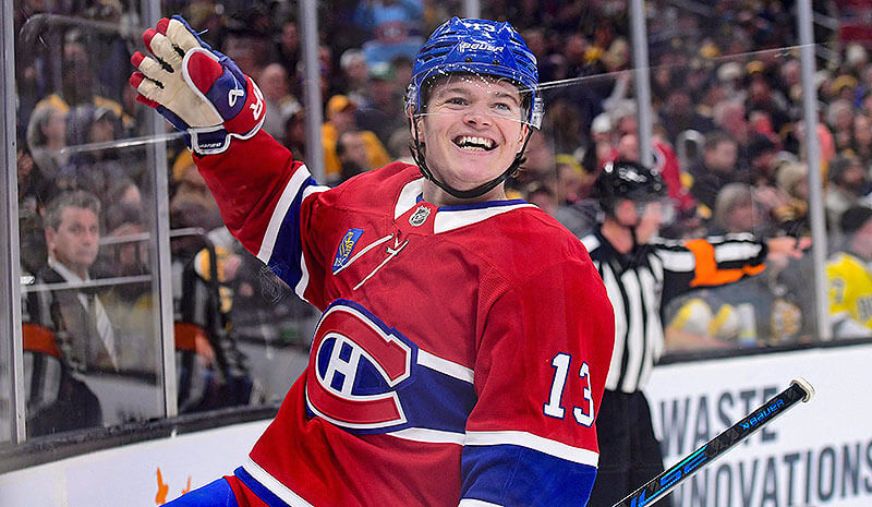 Cole Caufield Montreal Canadiens NHL