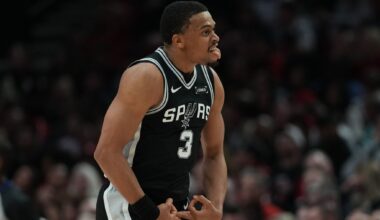 Spurs beat Trail Blazers 120-108 without Wembanyama to take 2-1 series lead