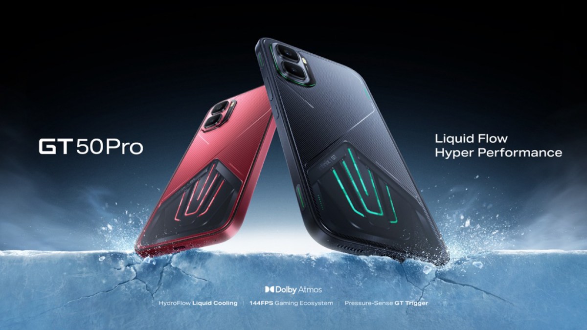 Infinix GT 50 Pro arrives with HydroFlow liquid cooling, dual-pressure shoulder triggers and Dimensity 8400