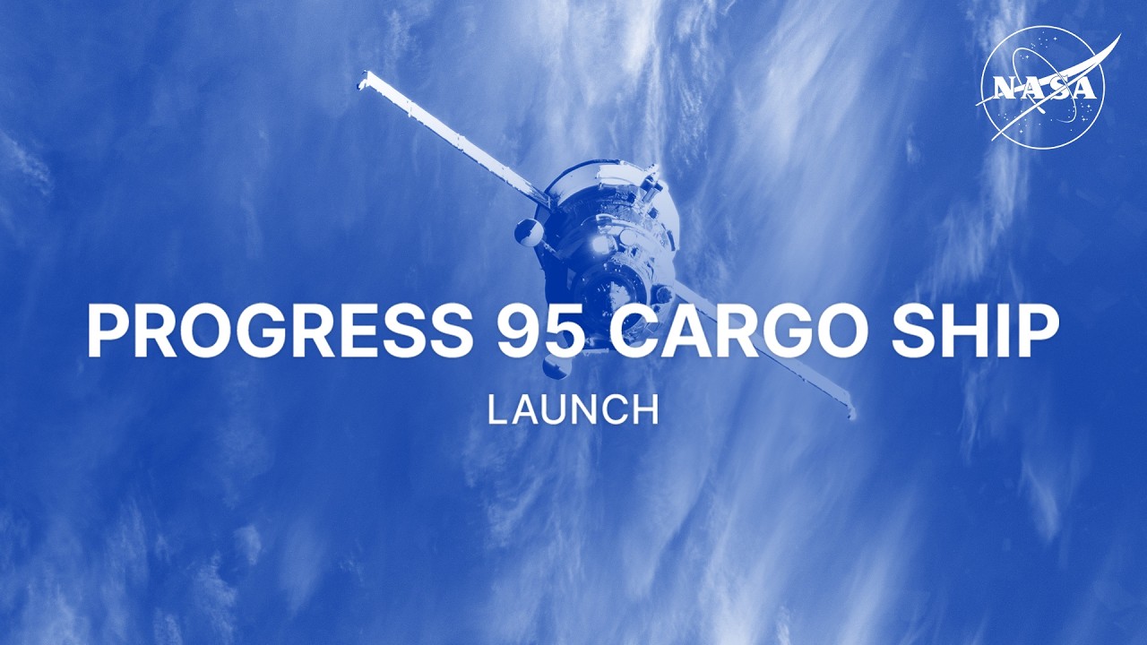 Progress 95 Cargo Ship Launch - YouTube
