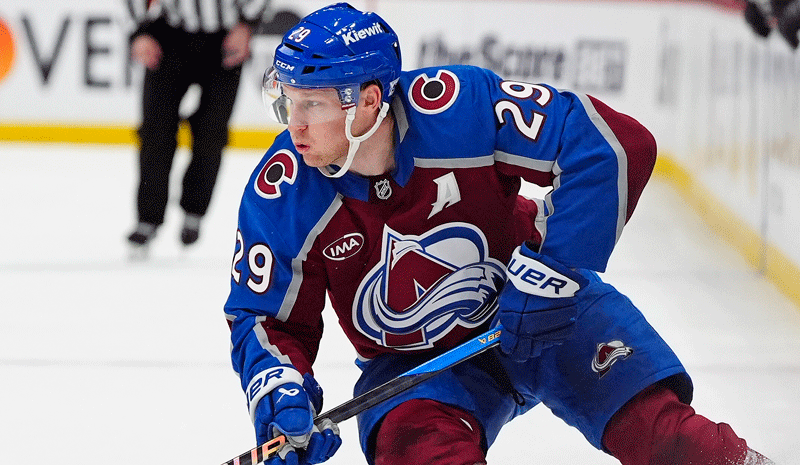 Nathan MacKinnon Colorado Avalanche NHL