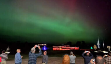 Aurora borealis tonight Northern Lights: Aurora borealis tonight: Timing, locations to witness northern lights. Check full list of states where residents can catch glimpse on Sunday
