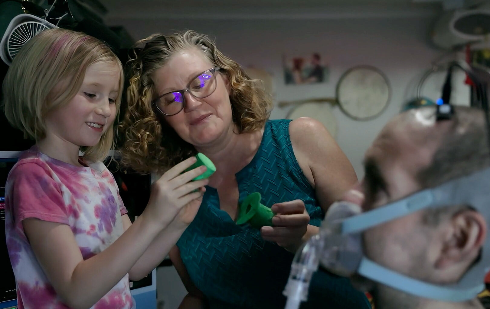 ALS took his voice. A brain implant helped him speak to his girl again