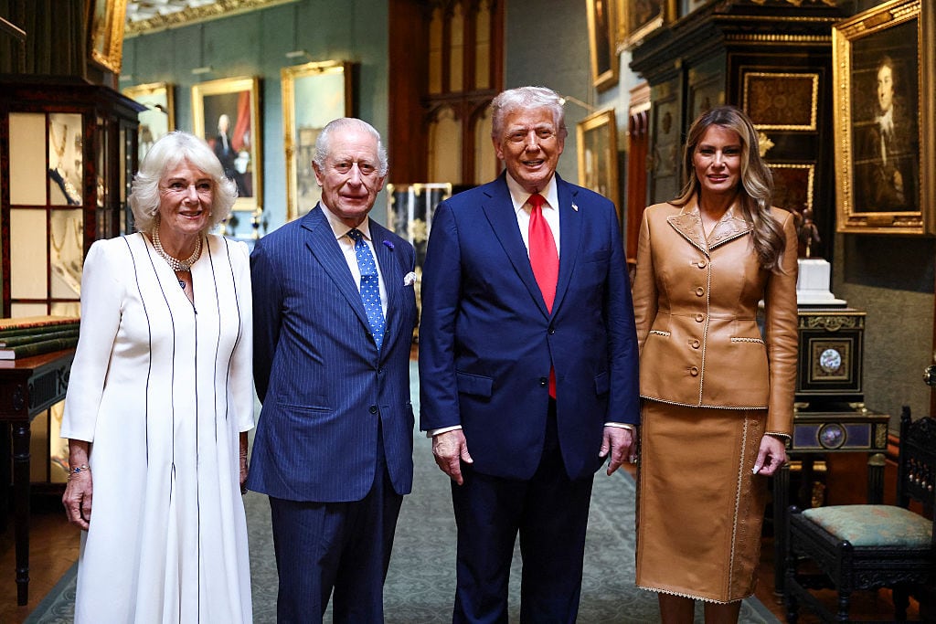Four people pose for photo.