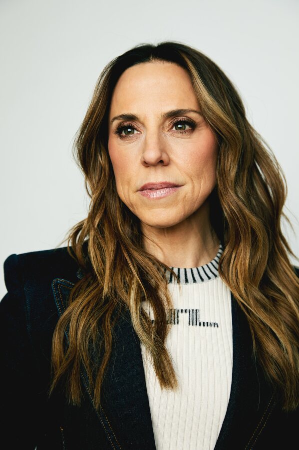 Melanie C poses for a portrait in New York on Tuesday, Nov. 18, 2025. (Photo by Taylor Jewell/Invision/AP)