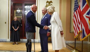 Florida Rep. Mast meets King Charles, Queen Camilla in Washington