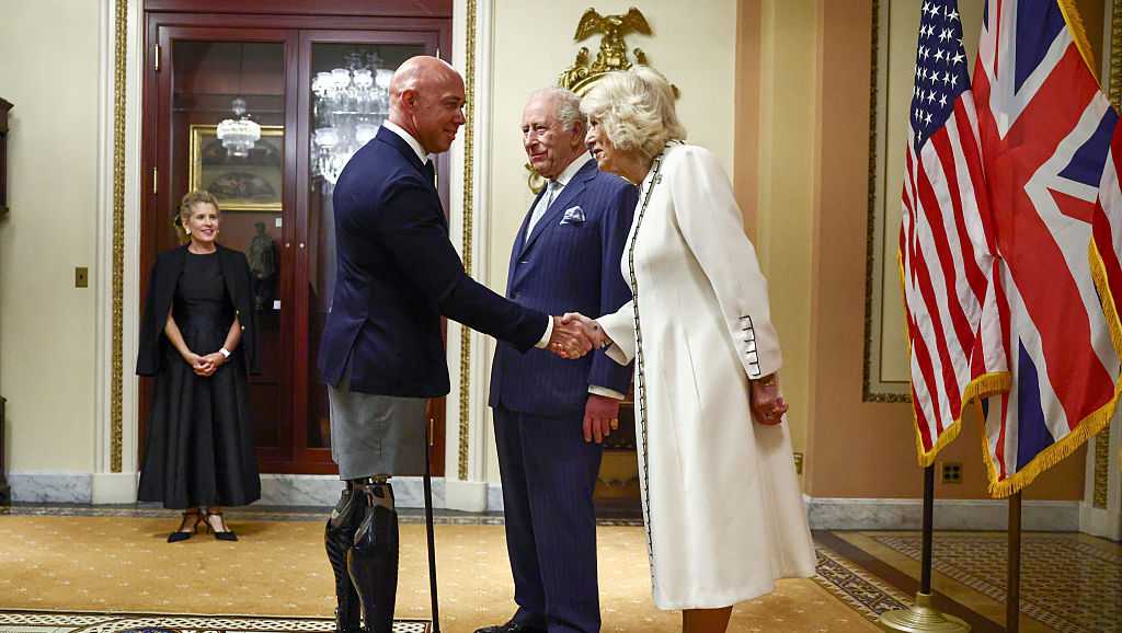 Florida Rep. Mast meets King Charles, Queen Camilla in Washington