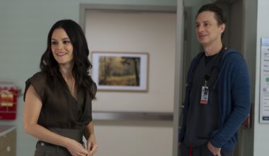 Rachel Bilson and Zach Braff on Scrubs