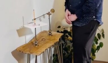 Ralf Jacobs' Incredible Harmonograph: Furniture That Can Draw Patterns