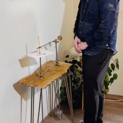 Ralf Jacobs' Incredible Harmonograph: Furniture That Can Draw Patterns