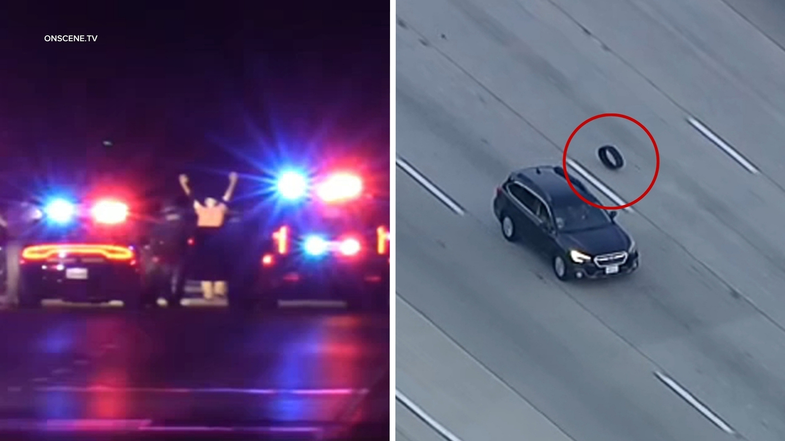 Attempted murder suspect arrested after leading CHP on hourslong chase across several Southern California counties