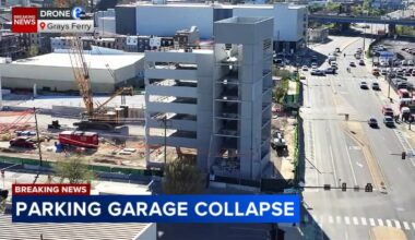 Grays Ferry parking garage collapse: 1 dead, 2 missing in Philadelphia | Live coverage