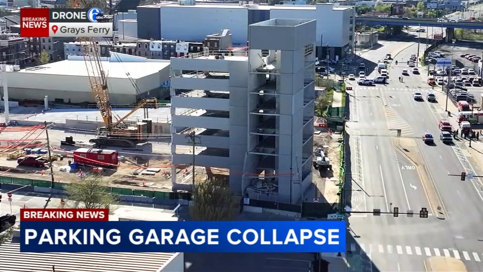 Grays Ferry parking garage collapse: 1 dead, 2 missing in Philadelphia | Live coverage